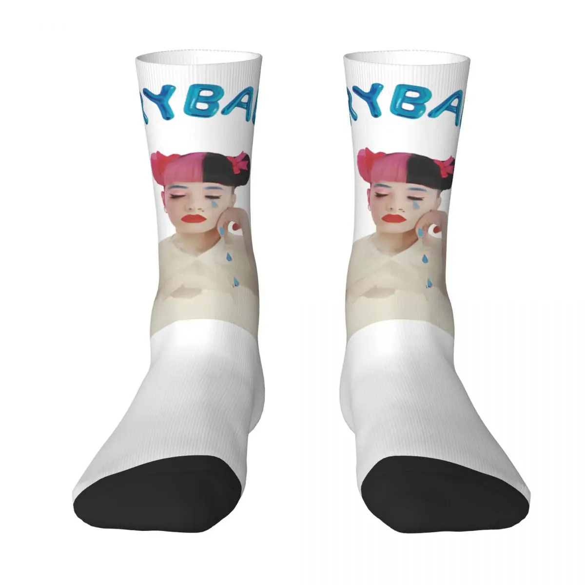 Melanies Martinezs Stockings cry baby Printed Casual Socks Autumn Anti Bacterial Socks Couple Skateboard Soft Socks