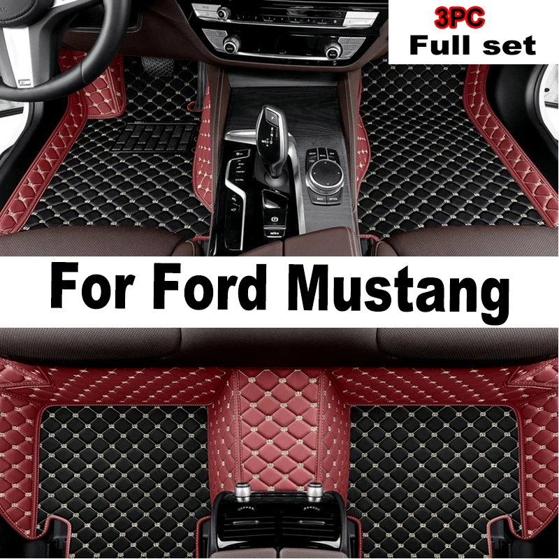 

Car floor mats for Ford Mustang 2011 2012 2013 2014 Custom auto foot Pads automobile carpet cover