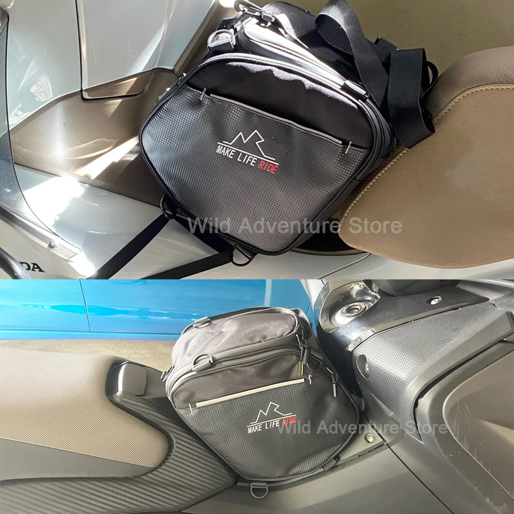 Motorcycle Scooter Pedal Bag Toolbag Luggage Saddlebag For BMW For Yamaha For Honda For KYMCO For ZONTES Scooter Tunnel Tank Bag