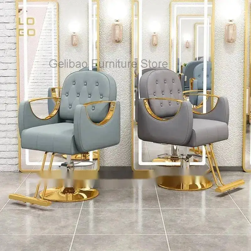 

Barbershop Men Barber Portable Chair Luxury Swivel Designed Barber Chair Beauty Hairdressing Cadeira De Barbeiro Furniture