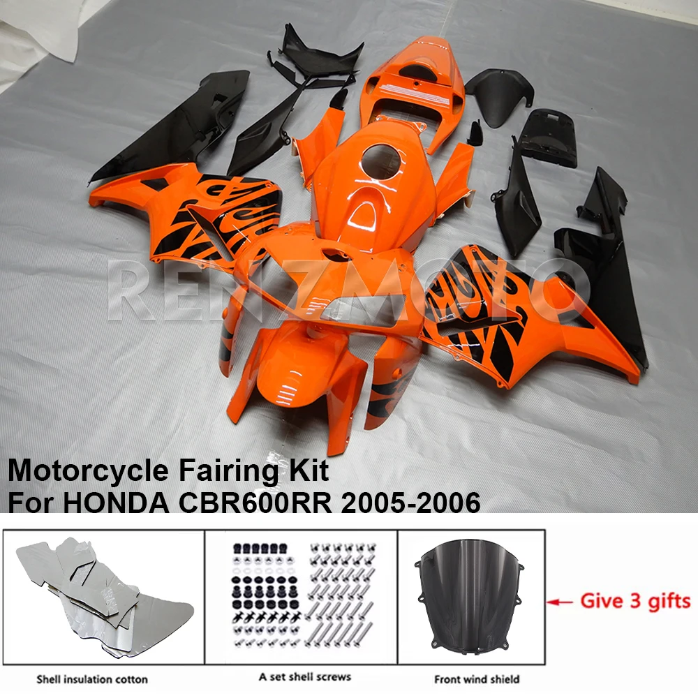 

Обтекатель для HONDA CBR600RR 2005-2006, детский мотоциклетный комплект, комплект кузова, декоративные пластиковые защитные аксессуары, корпус