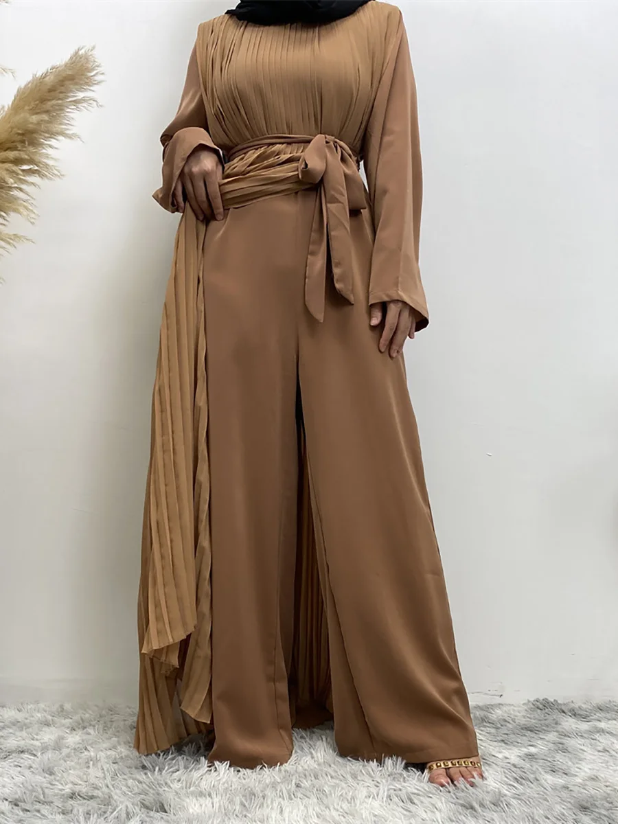 Women Abaya Eid Kaftan Dubai Turkey Muslim Jilbab Islam Robe African Dress Kimono Clothing Fashion Caftan Femme Musulmane Prayer