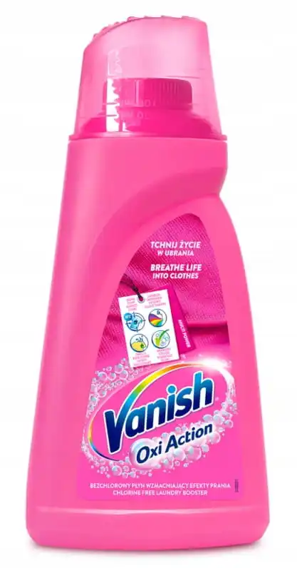 مزيل البقع السائل يتلاشى للأقمشة الملونة ، 1 لتر