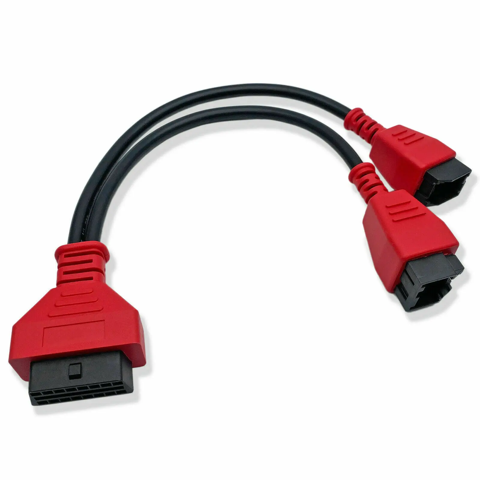 Cable de 8 pines y 12 pines para Chrysler, Conector de 12 + 8 pines para Autel MaxiSys Elite MS908 OBD 16 pines para Dodge Xuanyu Jeep Fiat Interface