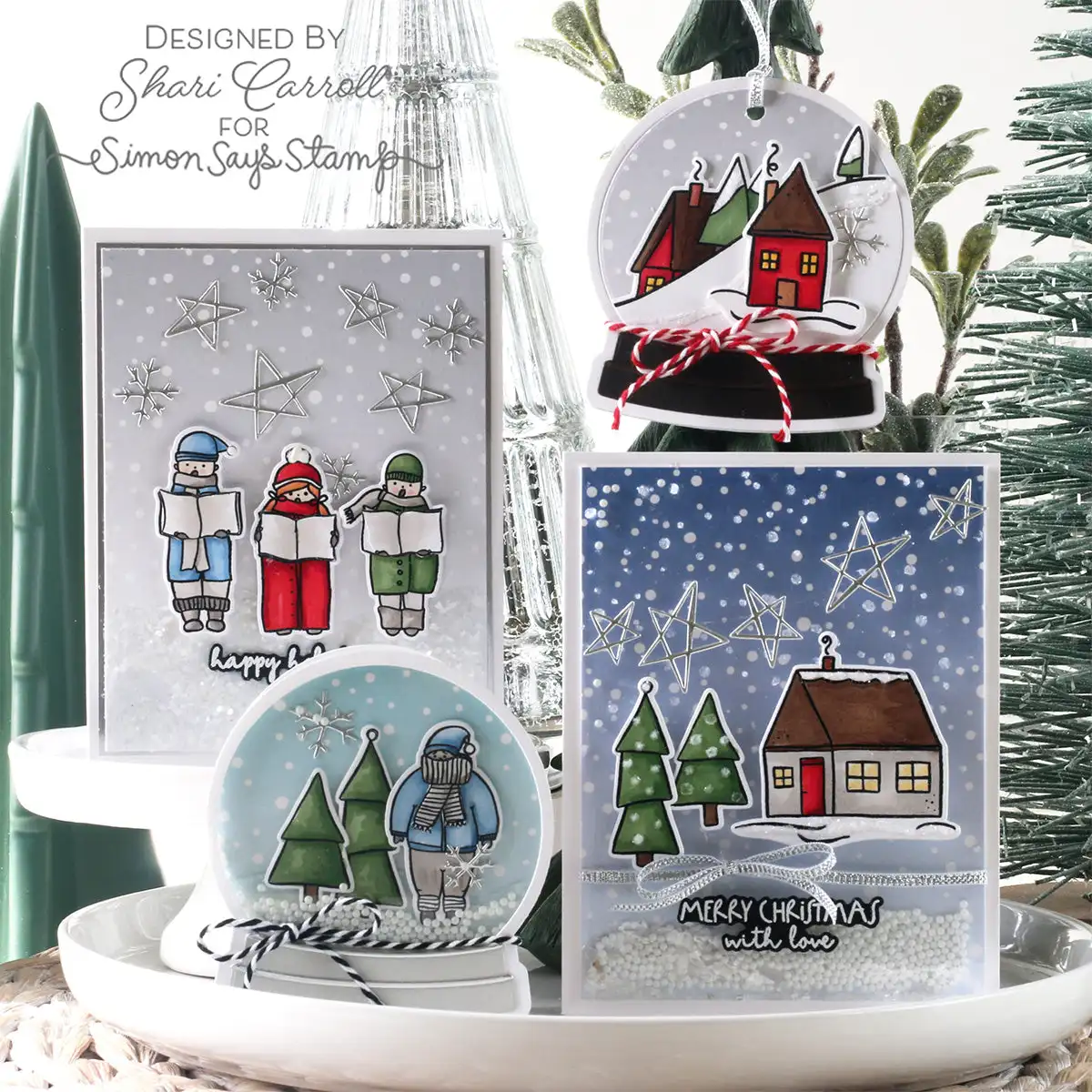 Christmas 2026 New Jolly Season and Snow Globe Stamps Metal Cutting Dies For DIY Scrapbook Craft Decoration Gift Card Handmade