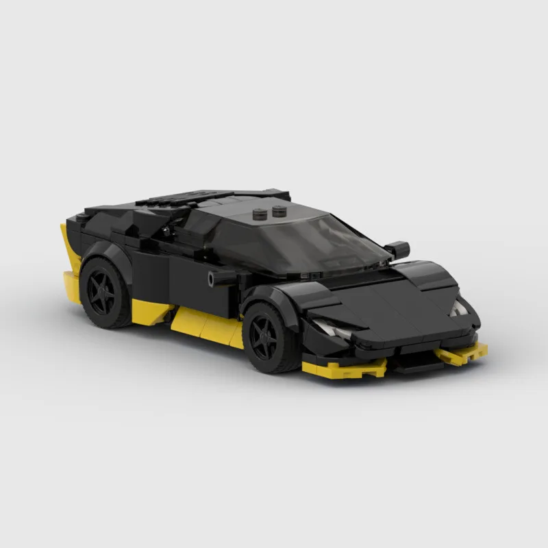 

Hot Lambo Hurricane F31 Building Blocks Speed Champion Racer Sports Car Model Garage Toys for Boys Gifts Compatible with LEGO