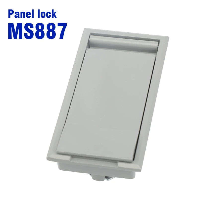 MS887 cabinet box change door lock Outdoor box high and low voltage cabinet door panel lock Electric cabinet door square box loc