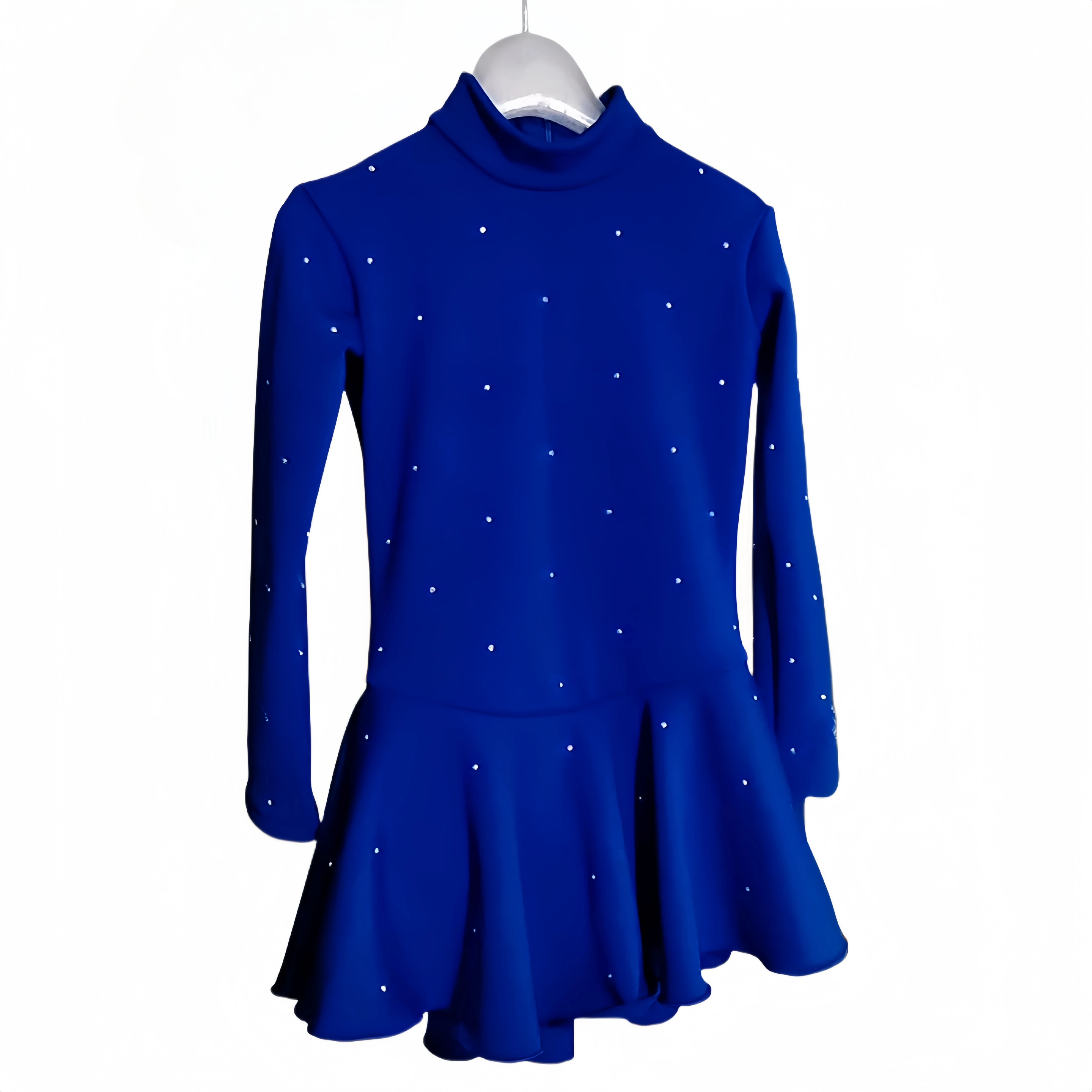 Bingshe Yilan Children's Figure Skating Clothes Performance Skirt Zichun Fleece-lined Warm High Elastic Women's Costeen