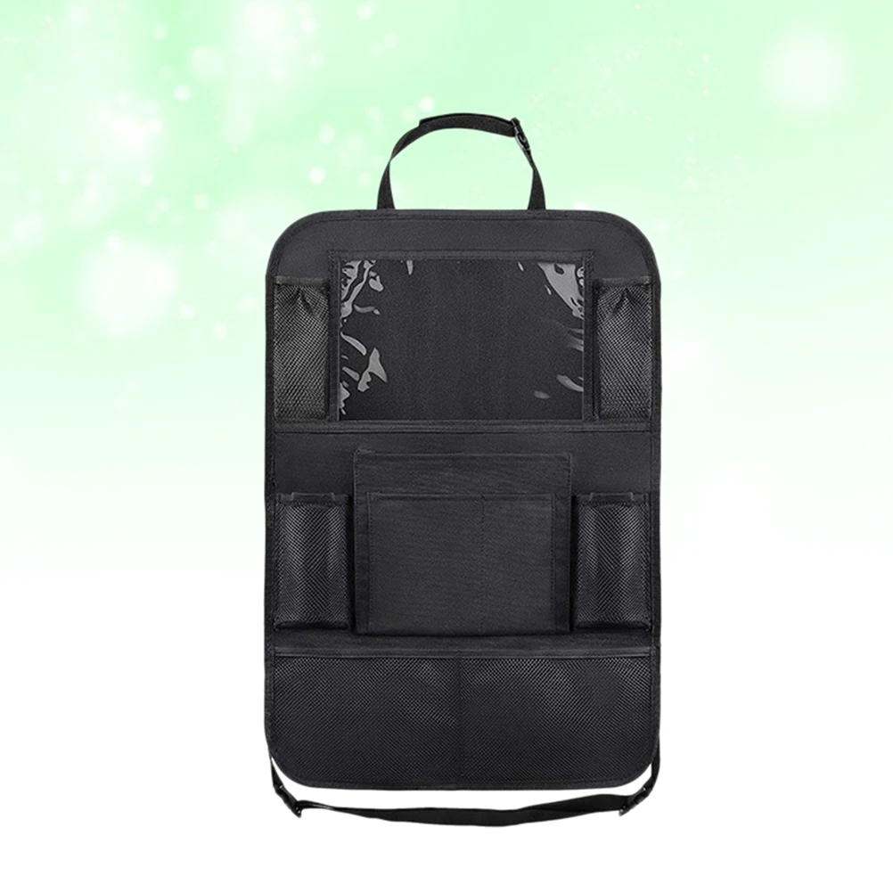 

Car Backseat Organizer with Multiple Pockets for Travel Long Short Trips Durable Quality Rear Seat Storage Bag Phone Holder Car