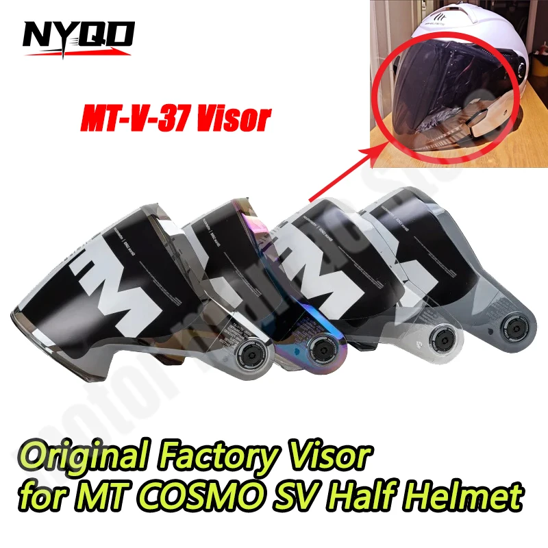 

MT Interstellar Half Helmet Visor MT-V-37 Visors Original Lens MT COSMO SV Helmet Lens Helmet Replacement Accessories
