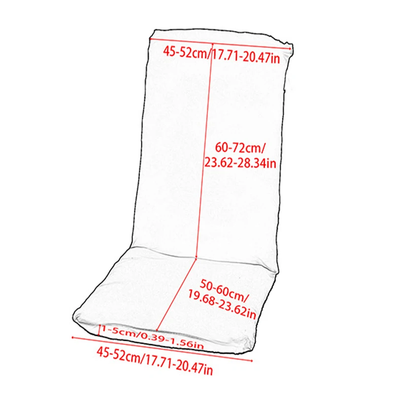 Waterproof Elastic Tatami Chair Cover Floor Chair Cover Color Solid Balcony Lounge Recliner Protector Excluding