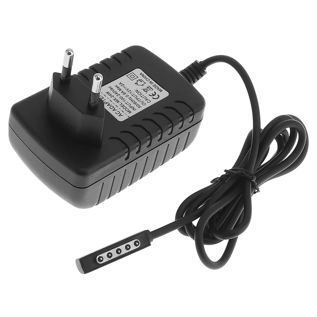 Adaptador de Alimentação para Microsoft Surface 2, Plug UE, Carregador de Parede, Tablet PC, 10.6, 2V, 12V, 2A