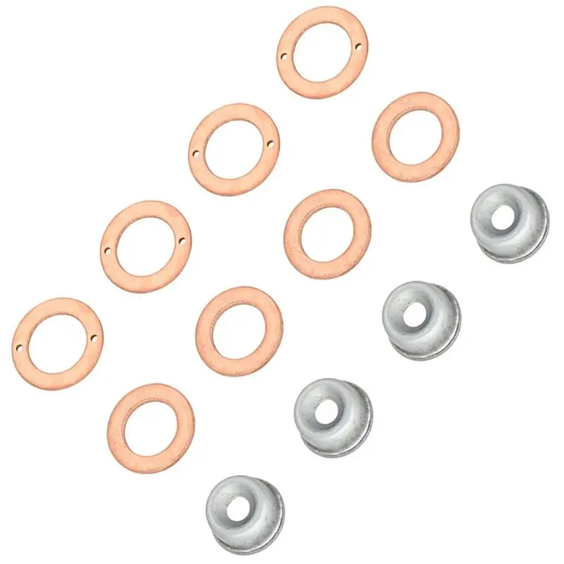 HOT-Injector Seal Kit Injector Gasket 19077-53650 15841-53622 15221-94020 For Kubota D1105 V2203 D905 D1005 V3300 V3600 Parts,In