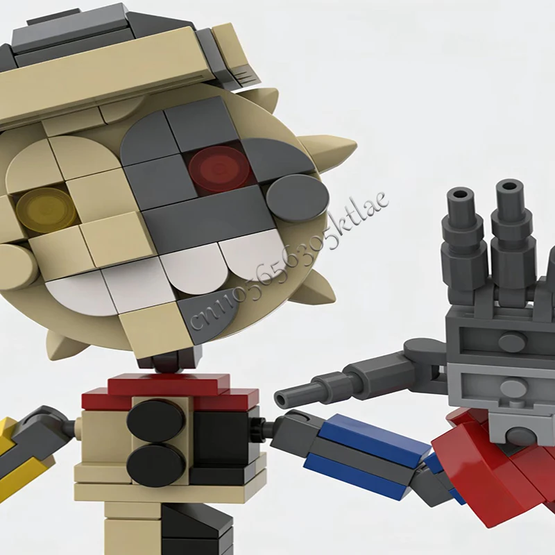 301 SZT. Popularna Seria Postaci z Gier Shadow Veil MOC Personalizowane Modułowe Klocki Konstrukcyjne Proste Klocki Zabawka DIY dla Dzieci Prezent Urodzinowy