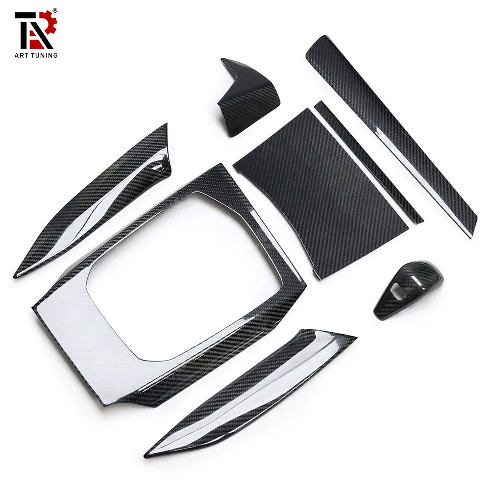 

Dry Carbon Fiber Interior Trim 8PCS Set For BMW G20 G28 G80 M3 G22 G26 G82 M4 G42 G87 M2 I4 2021+