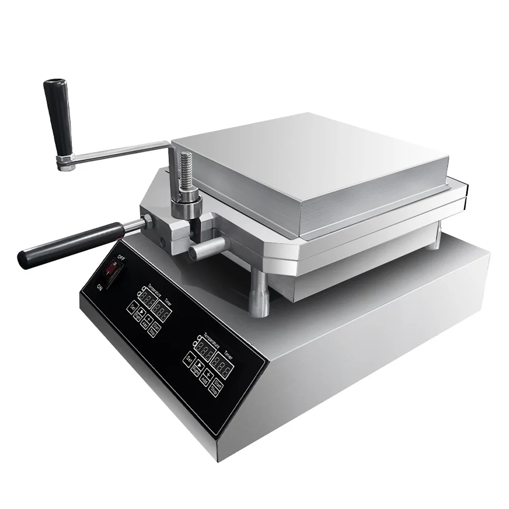 Commercial Fully Automatic Electric Heating Pancake Machine, Multi‑Purpose Seafood Fossil Snack Making Equipment