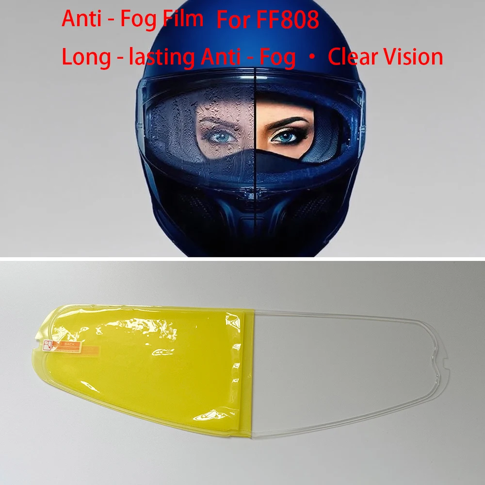 Motorcycle Helmet Visor Anti Fog Film Moto Helmet ff808 Visor Helmets Lens Film for LS2 FF808