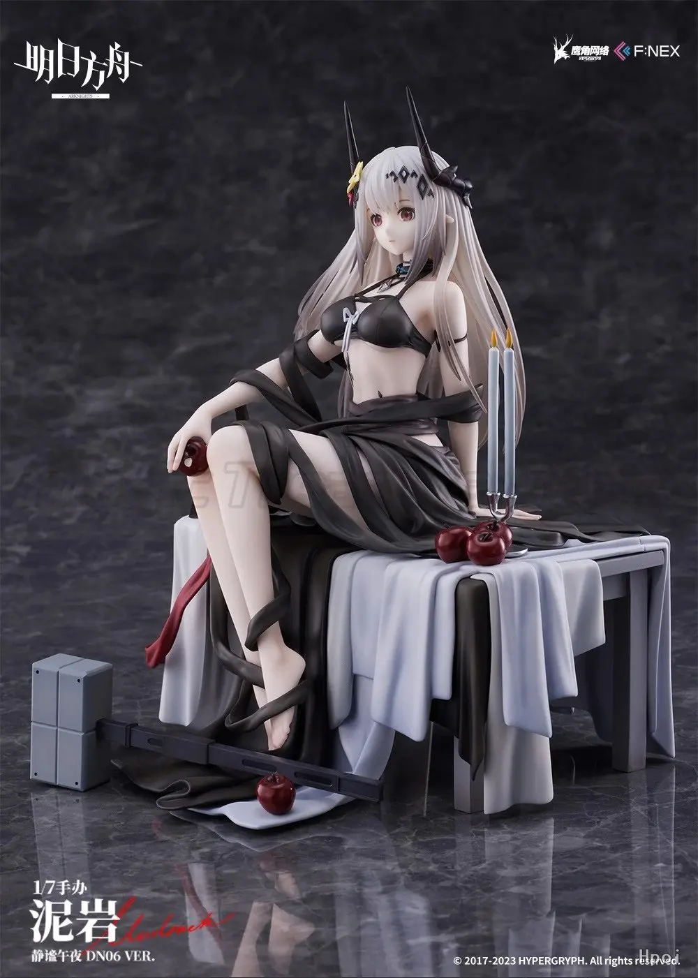 

【MT】F:NEX Arknights Mudrock Silent Midnight DN06 Anime Figure H19cm 1/7 Scale