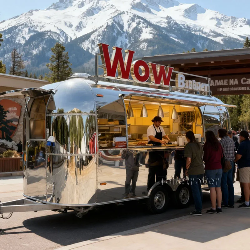 تصميم جديد شاحنة طعام شاي الفقاعات المحملة بالكامل، عربة طعام للمشروبات الباردة الناعمة، عربة طعام على عجلات القهوة #1