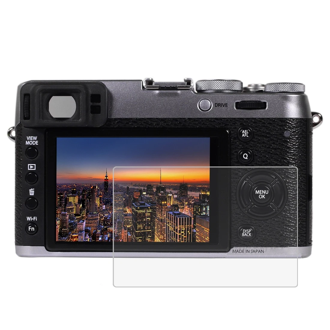 PULUZ 2.5D 9H Tempered Glass Film LCD Screen Protector for Fujifilm X100T, Compatible with Fujifilm XE2 / XE2S / X100F