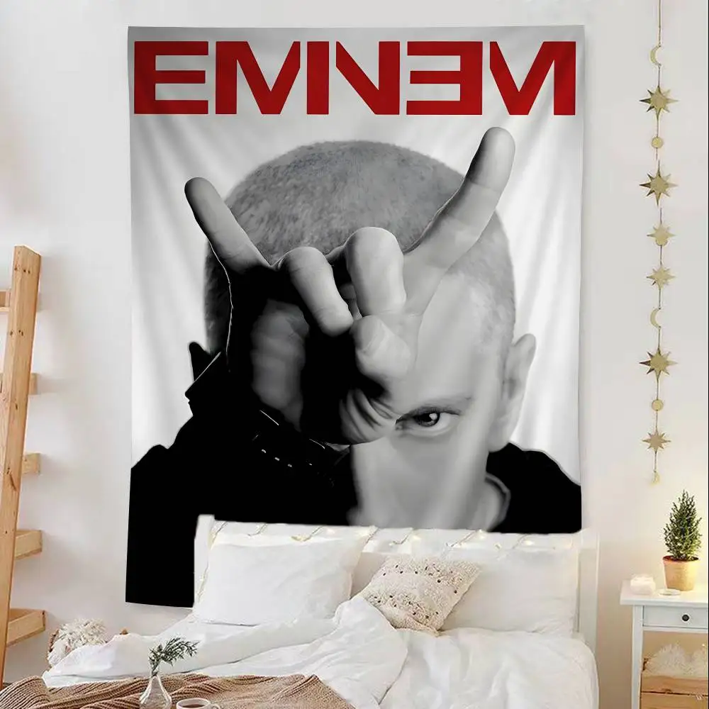 

Rapper Eminem The Show Hanging Bohemian Tapestry Bohemian Wall Tapestries Mandala Kawaii Room Decor