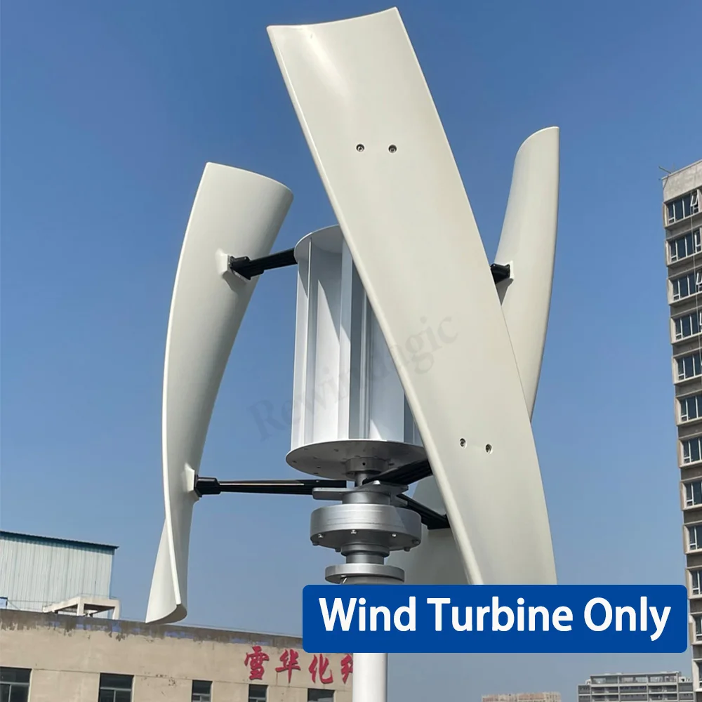 10KW 15KW 20KW Verticale Windturbine Generator 12V 24V 48V Alternatieve Windmolen Gratis Energie AC Uitgang off Grid Systeem Huishoudelijke
