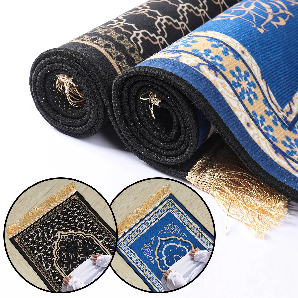 EID Mubarak Pilgrimage Mat Ramadan Decoration For Home Islamic Muslim Party Supplies Abaya AL Adha Ramadan Kareem EID Gifts