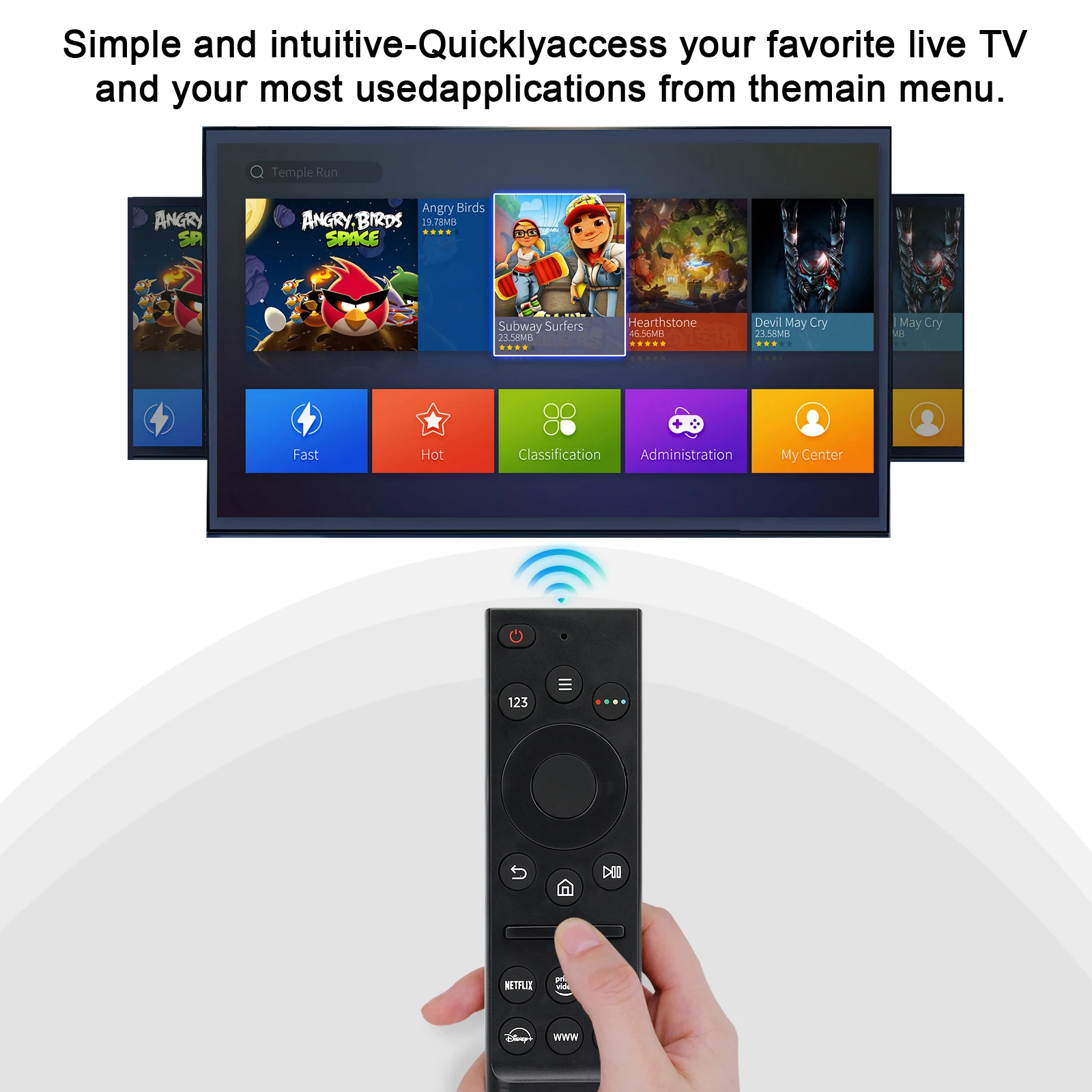 Universal Remote Control Suitable for All Samsung Tv Remote Controls, Compatible with All Samsung Smart Tvs Uhd Qled the Frame 4 image 4