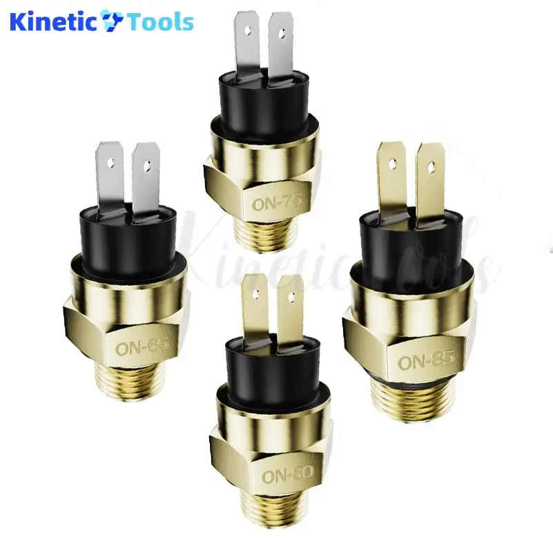M14/M16 Motorcycle Electric Radiator Coolant Fan Water Temperature Thermostat Switch Temp Sensor For 125 150 200 250 300 400 450