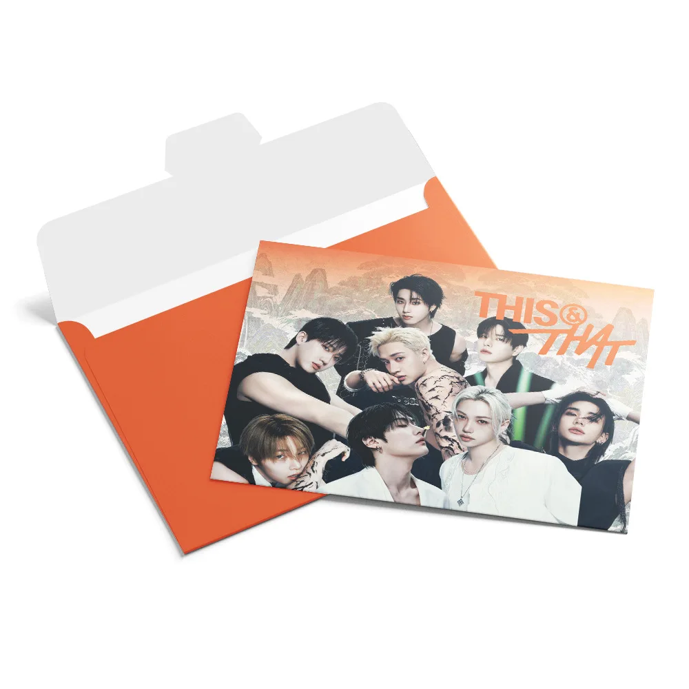 In-stock Mini Ten Collection THIS&THAT Merch Photo Cards, Star Support Envelope Pack, LOMO Cards, Full Box of 144 Random Cards
