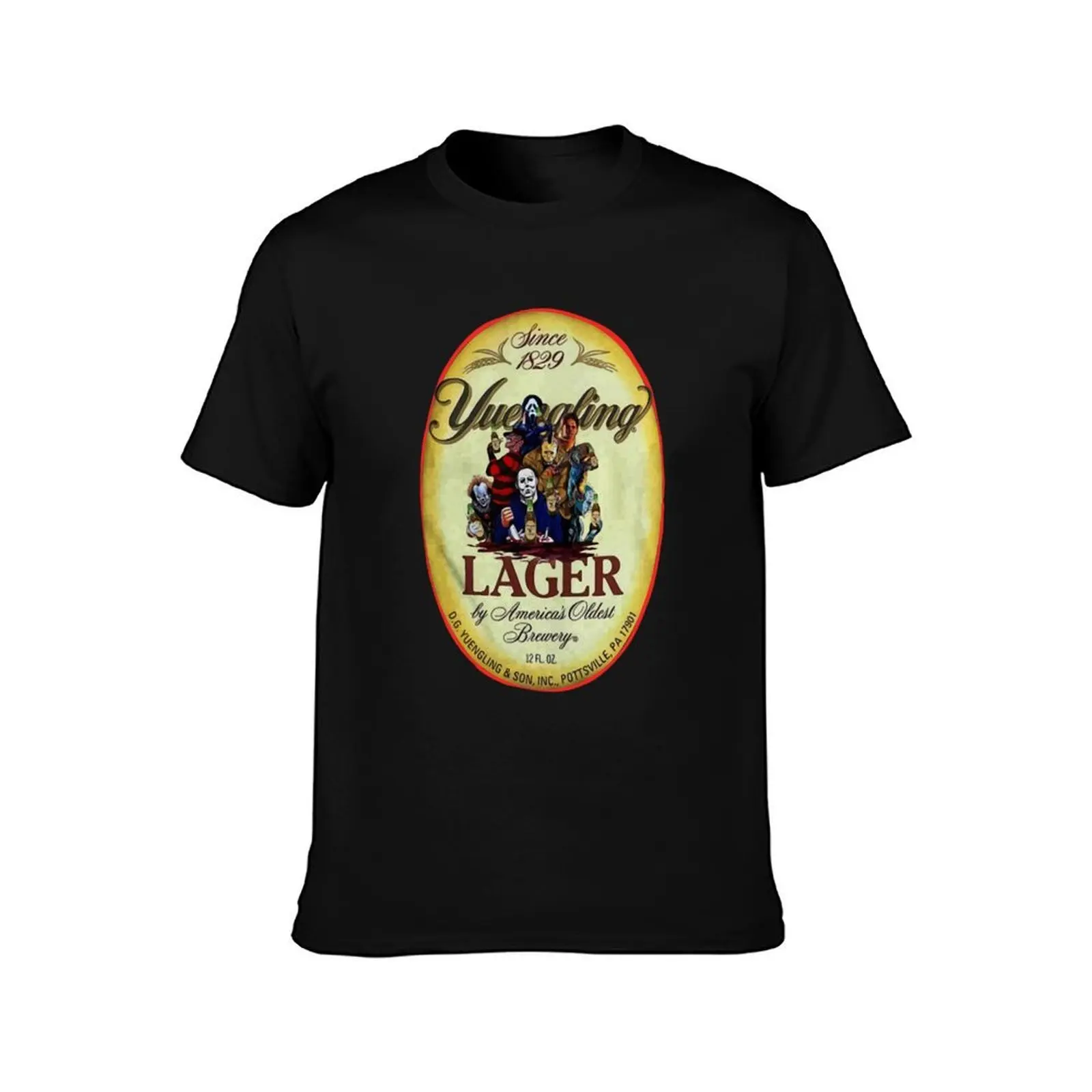 Beer Halloween Since 1829 Yuengling Lager by Americas Oldest Brewery T-Shirt Plus Size Non-Shrink T-Shirt