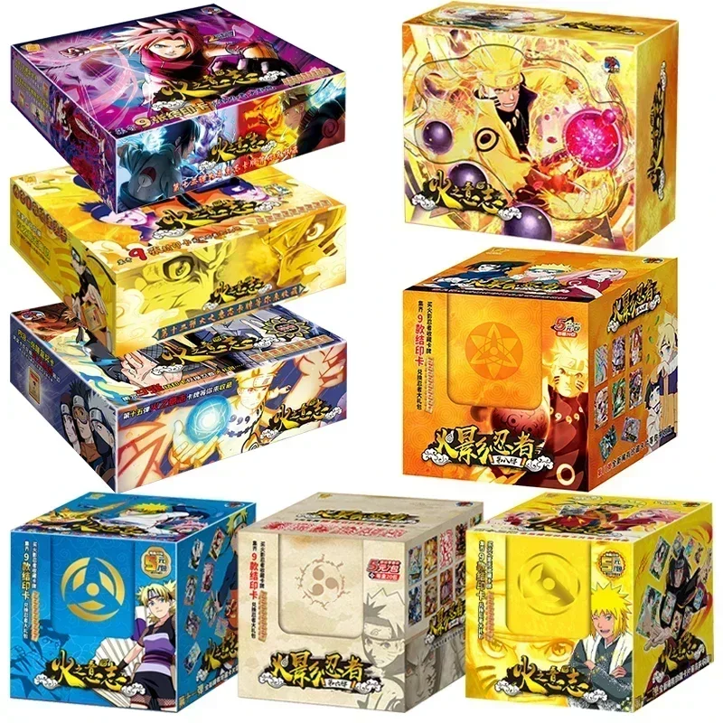 Naruto SSR Card Deluxe Collection Edition Card Naruto Sasuke Anime Character TCG Board Game Toys Children Christmas Xmas Gifts