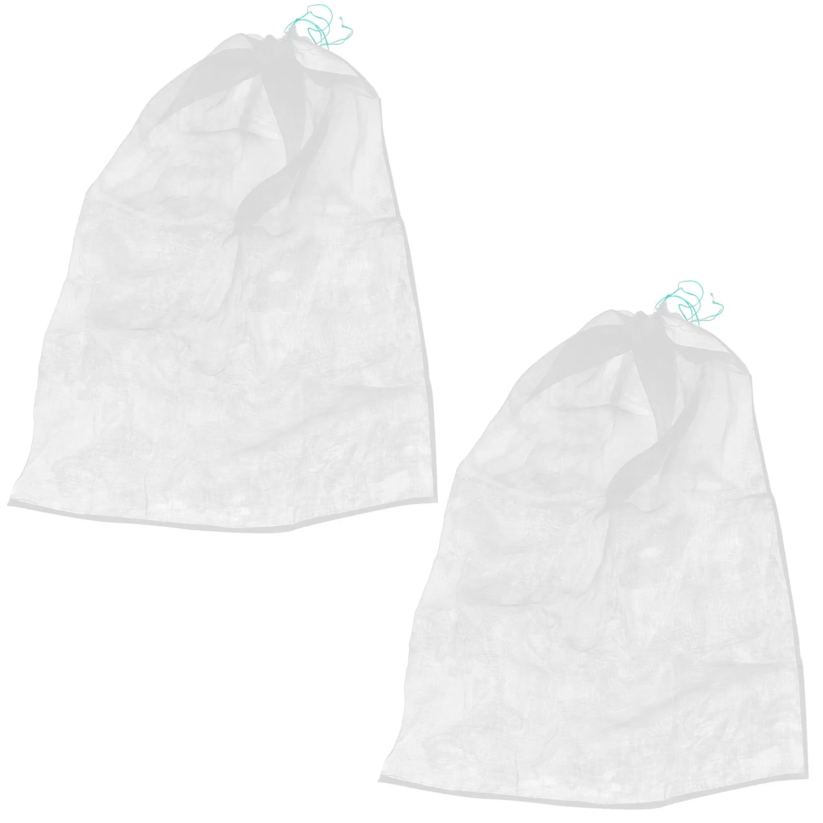 2Pcs Beehive Mesh Transport Bag Extra Large Breathable Hdpe Mesh with Adjustable Drawstring for Bee Box Storage Ventilation