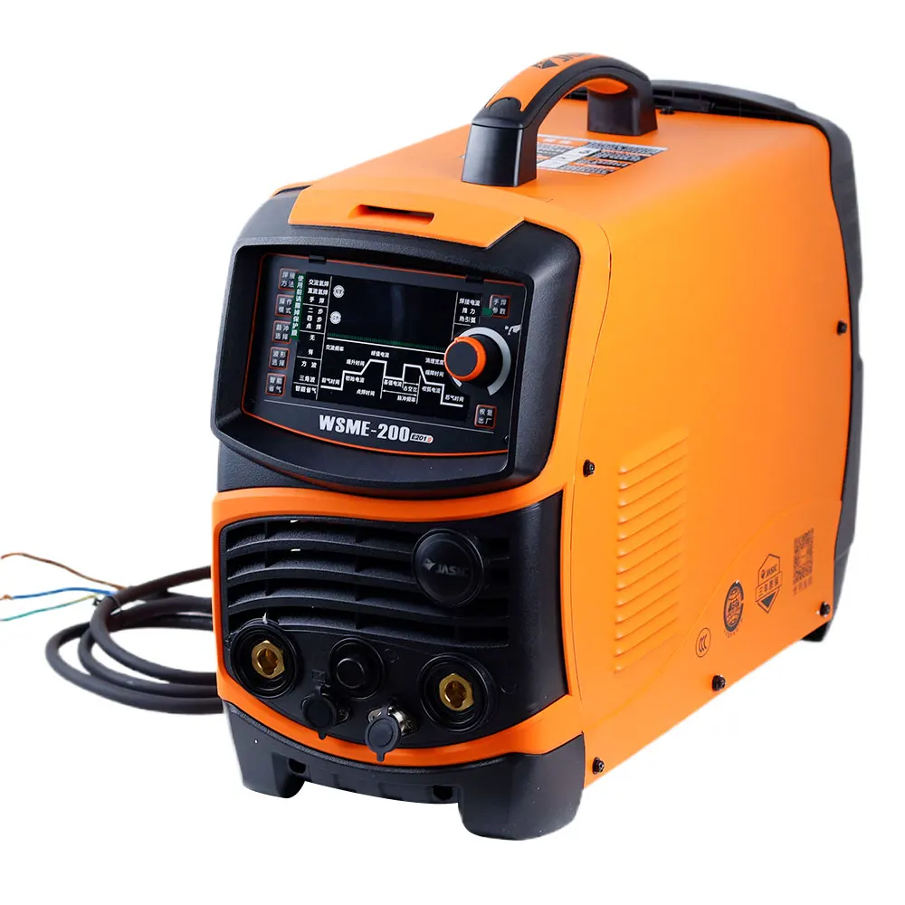 AC220V Air Cooled WSME-200 TIG-200P IGBT Digital Inverter AC DC Pulse Argon Arc Fully Automatic Welding Machine Welder