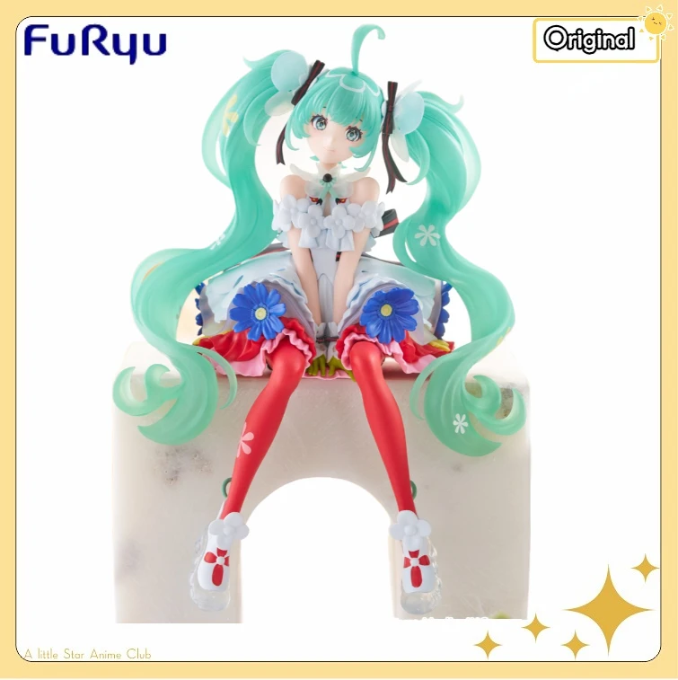 

Предзаказ: Оригинальная фигурка FuRyu Noodle Stopper Piapro Hatsune Miku Japan Tour 2025 BLOOMING, аниме-фигурка, модель, подарок