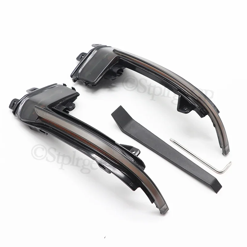 Dynamic Scroll LED Turn Signal Light Sequential Rearview Mirror Indicator Blinker Light for Audi A4 A5 S5 B8.5 RS5 RS4