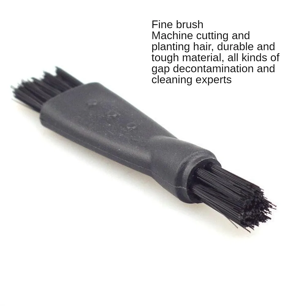 2/4/6PCS Shaver Small Bristle Brush Effective Durable Plastic Small Bristle Brush Brush Fine Brush Convenient Black