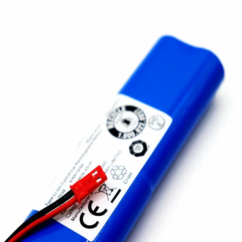 بطارية ليثيوم أصلية 14.8 فولت 2600 مللي أمبير 3500 مللي أمبير في الساعة 18650 لبطارية ILIFE V3s Pro، V50، V5s Pro، V8s، X750 جهاز آلي لتنظيف الأتربة