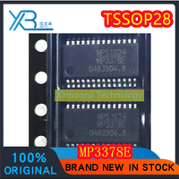 IC Chip with Narrow Foot, New Electronics, Original Spot, MP3378, MP3378E, MP3378EGF, SMD, HTSSOP-28, 5 PCs, 20 PCs