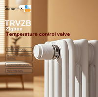 SONOFF TRV Zigbee Thermostatic Radiator Valve TRVZB Smart Temperature Control TRVs Via Alexa Google Home Assistant Smartthings
