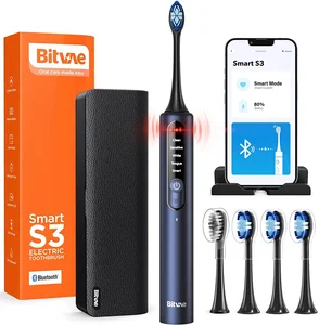 Bitvae BV S3 Blue 5 Modes Adults Electric Toothbrush with Smart APP