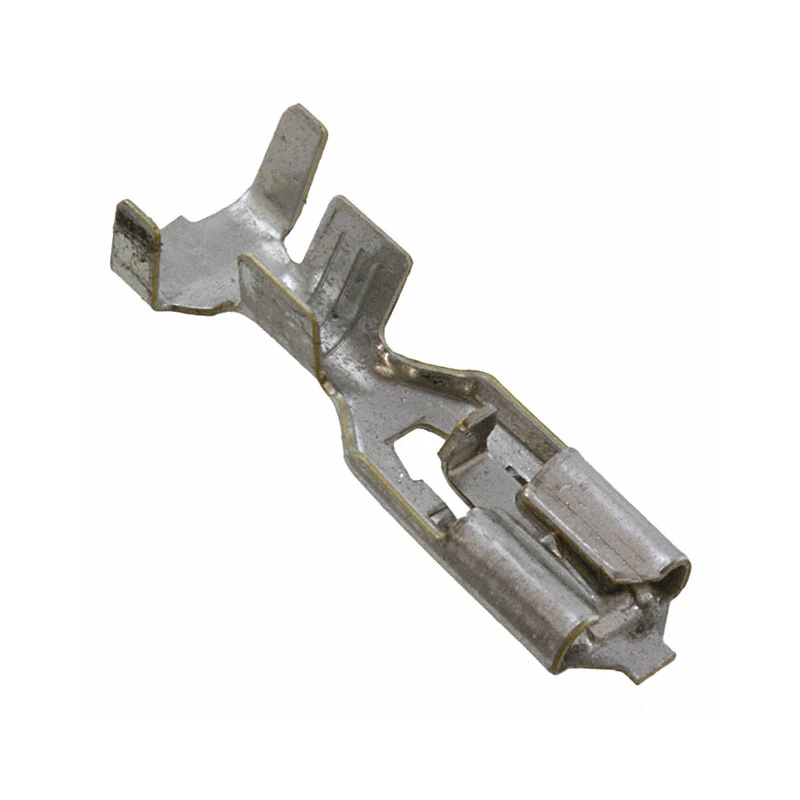 170324-1,Quick Disconnects,Receptacle,170325-1,Straight,Mating Tab Width 4.75 mm [0.187 in],Positive Lock 187 Series,170326-1