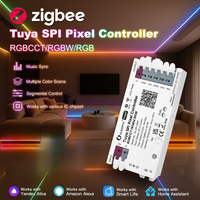 GL-SPI-206P ZigBee Tuya SPI Pixel LED Strip Light Controller Smart Life APP Control Dynamic Static Mode Music RGBCCTIC RGBIC