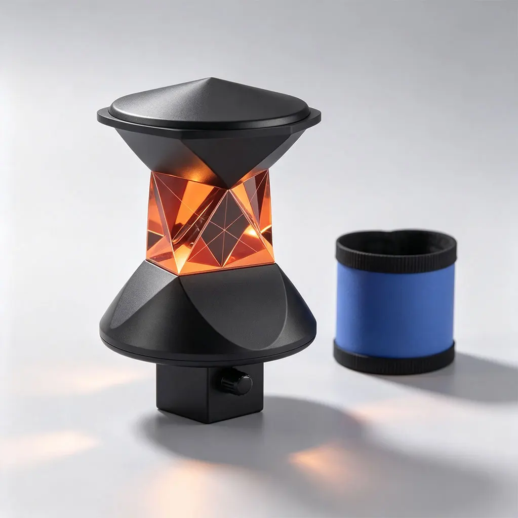 New 360 Degree Reflective Total-station Prism Set Compatible with GRZ4 for ATR Replaces Older Models 8310100