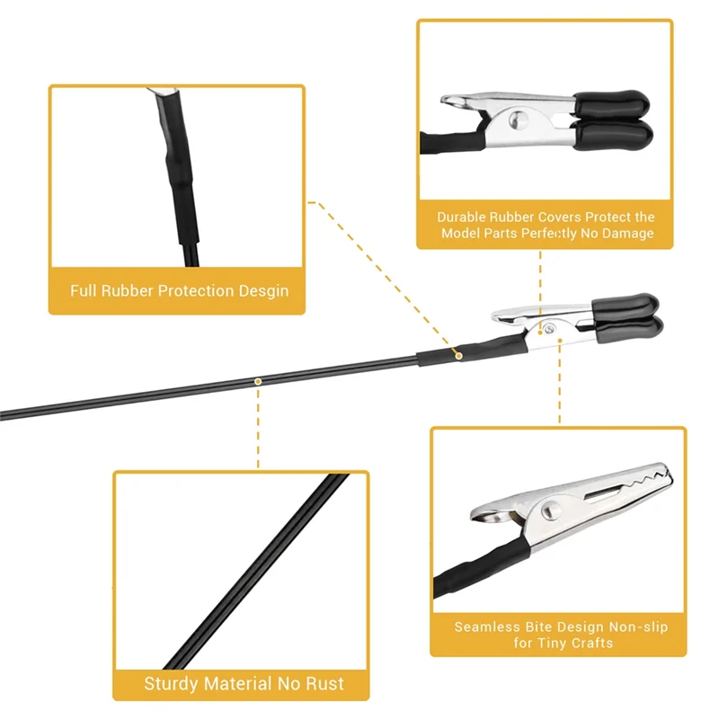 ABWE-Clip per modellismo porta aerografo con base per supporto modello hobby aerografo per la verniciatura