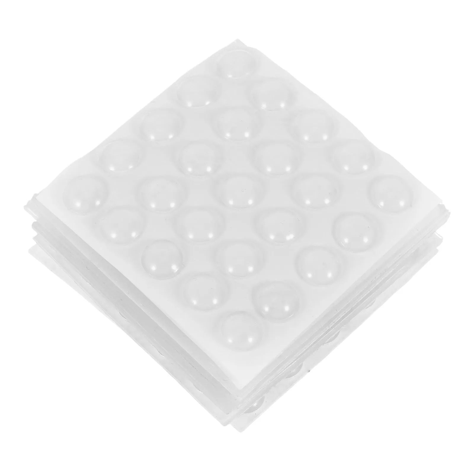 200Pcs Silent Silicone Cabinet Door Bumpers Clear Adhesive Pads Quiet Close Cushion Protective Wall Stopper Adhesive Bumper Pads