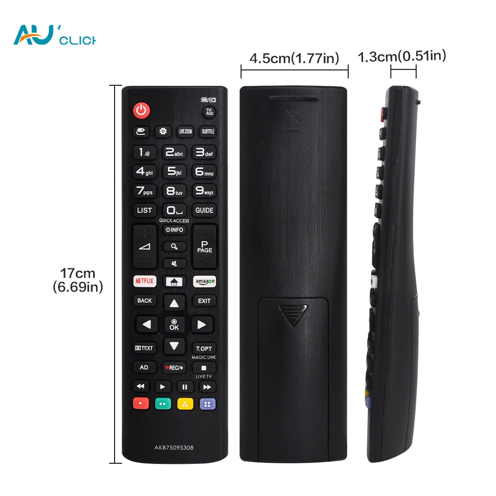 Remote Control for LG LCD TV AKB75095308 Universal Replacement Smart TV Remote Control for LG Smart TV Remote Control All Model