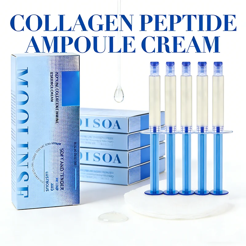 

Collagen Peptide Ampoule Cream Firming Lifting Cream Increased Skin Elasticity Deep Repairing Moisturiz Softening Essence Cream