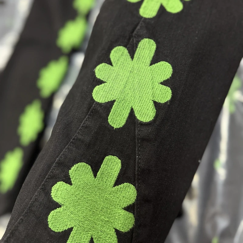 LOSTSHDWS JEANS Klassische Retro Casual männer frauen Stickerei Einfache Mode Hohe Qualität Lostshdws Denim Hosen