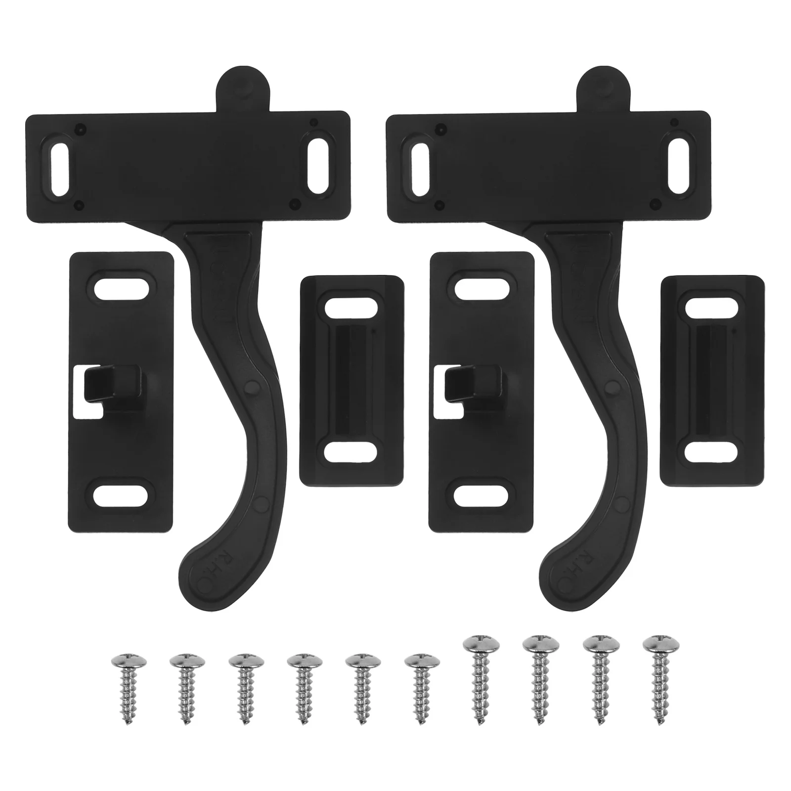 

2Pcs Rv Motorhome Window Lock High Strength Handle Lock Camper Door Latch Replacement Screen Door Latch Security Parts